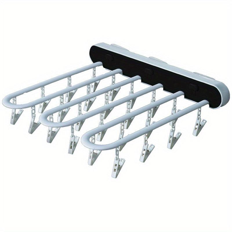 Foldable Drying Socks Rack Wall Hanging Underwear Drying Artifact