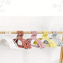 5pcs Non-slip Clothes Hanger - Wide Shoulder Semicircle Design