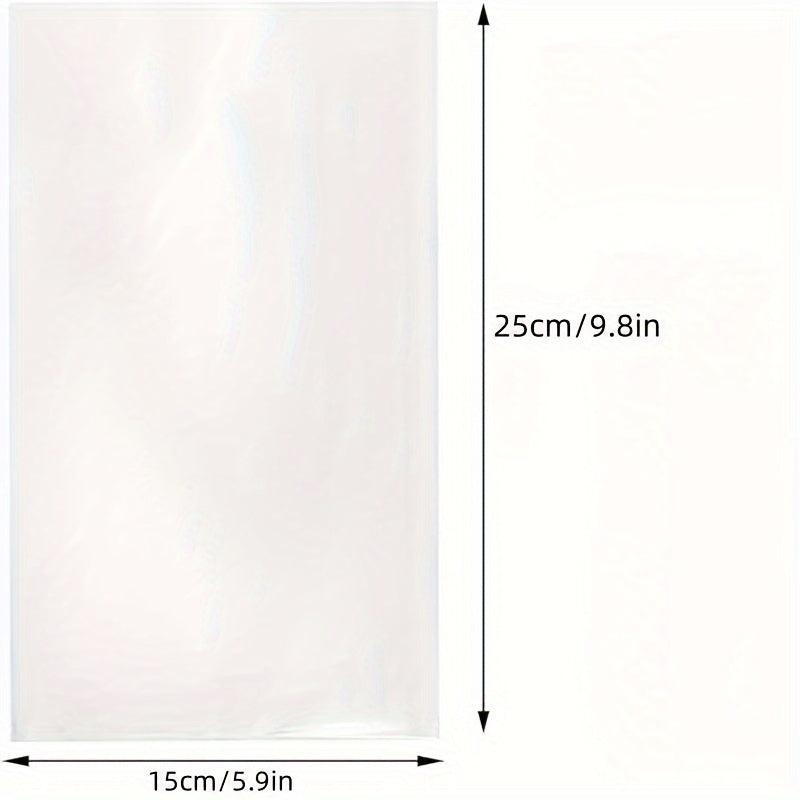100pcs Plastic Bag With Tie for Popcorn Packaging