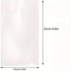 100pcs Plastic Bag With Tie for Popcorn Packaging