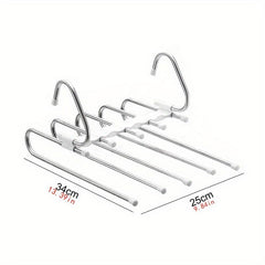 Multifunctional Hanger Closet Organizer Adjustable Pants Tie Storage Shelf