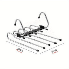 Multifunctional Hanger Closet Organizer Adjustable Pants Tie Storage Shelf