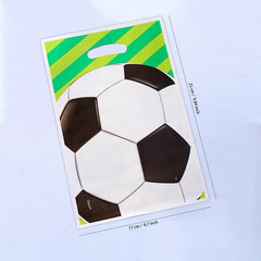 10 Football Party Gift Bags - Ideal for Celebrations