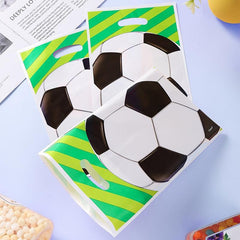 10 Football Party Gift Bags - Ideal for Celebrations