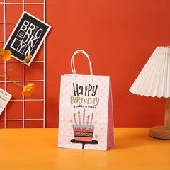 12pcs Foldable Paper Gift Bags Party Favor Candy Packaging Bag