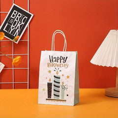 12pcs Foldable Paper Gift Bags Party Favor Candy Packaging Bag