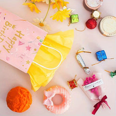 12pcs Foldable Paper Gift Bags Party Favor Candy Packaging Bag