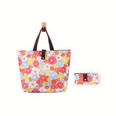 Portable Oxford Cloth Shopping Bag Waterproof Foldable Reusable Large Capacity