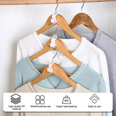 40pcs Heavy Duty Cascading Hanger Extender Hooks 4 Colors