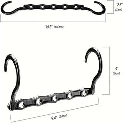5pcs Plastic Hangers Magic Clothes Hanger For Clothes Storage