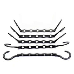 5pcs Plastic Hangers Magic Clothes Hanger For Clothes Storage