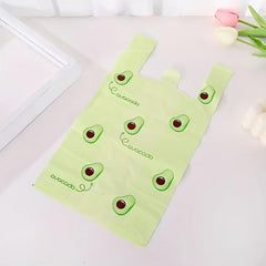 50pcs Reusable Plastic Bulk Shopping Bags, Adorable Cartoon Gift Bags