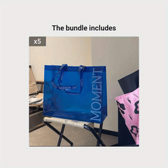 Transparent Handle Shopping Bag, Environmental Friendly
