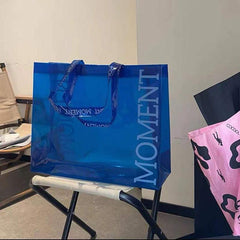 Transparent Handle Shopping Bag, Environmental Friendly