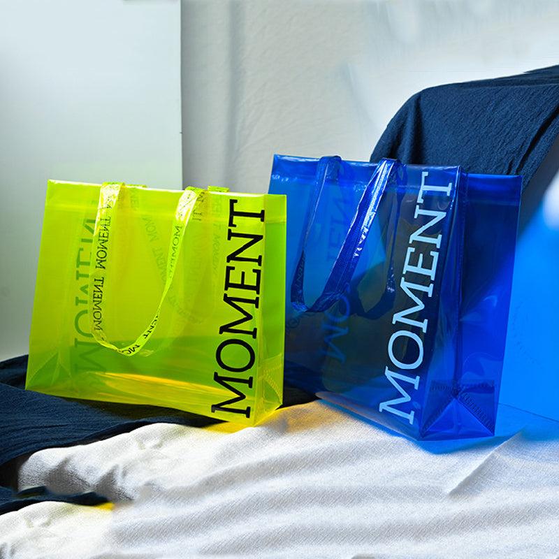 Transparent Handle Shopping Bag, Environmental Friendly