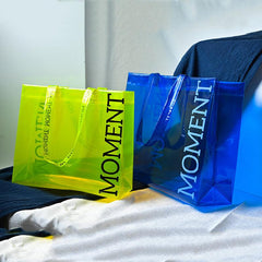 Transparent Handle Shopping Bag, Environmental Friendly