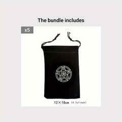 Tarot Drawstring Bag Jewelry Gift Bag Small Cloth Bag With Drawstring
