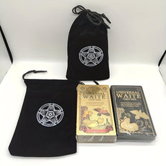 Tarot Drawstring Bag Jewelry Gift Bag Small Cloth Bag With Drawstring