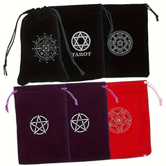 Tarot Drawstring Bag Jewelry Gift Bag Small Cloth Bag With Drawstring