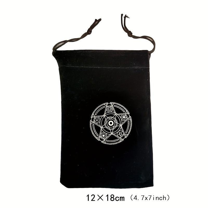 Tarot Drawstring Bag Jewelry Gift Bag Small Cloth Bag With Drawstring