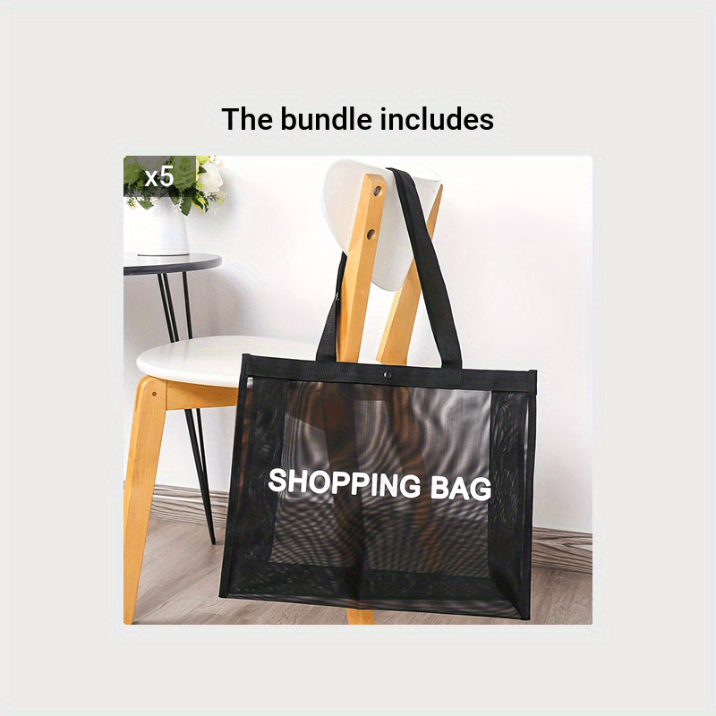Breathable Mesh Shopping Bag