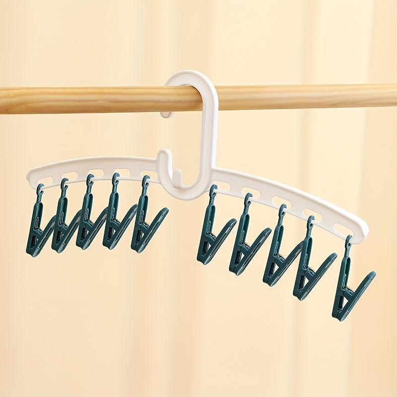 Balcony Clothes Drying Rack with Stacking Capacity