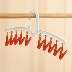 Balcony Clothes Drying Rack with Stacking Capacity