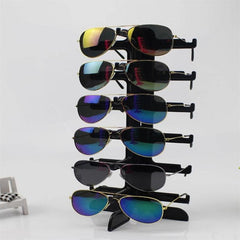 6 Layers Sunglasses Display Stand Holder Plastic Glasses Display Stand