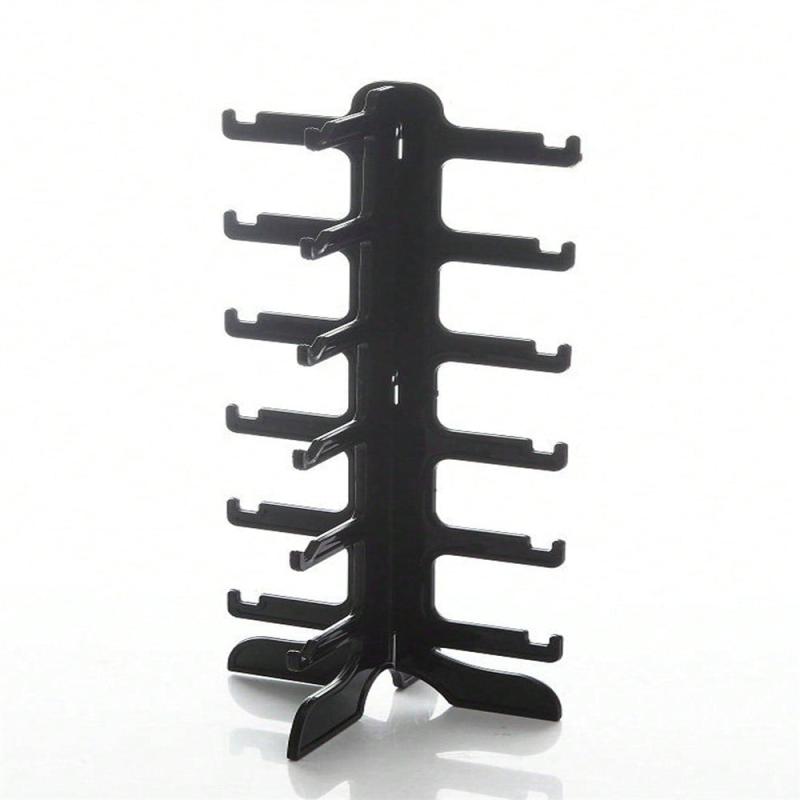 6 Layers Sunglasses Display Stand Holder Plastic Glasses Display Stand