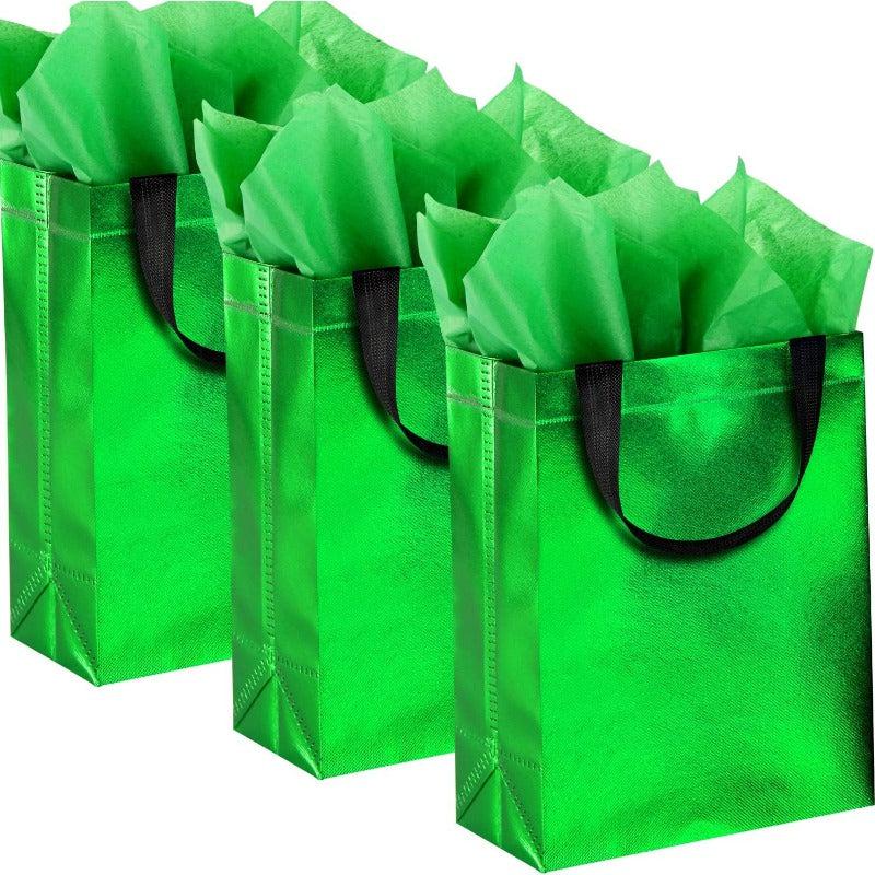 Sparkle Gift Bags 18pcs Mix Colors Goodie Bag Christmas Gift Bags