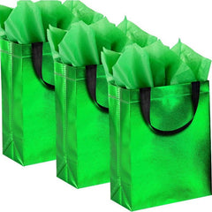 Sparkle Gift Bags 18pcs Mix Colors Goodie Bag Christmas Gift Bags