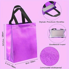Sparkle Gift Bags 18pcs Mix Colors Goodie Bag Christmas Gift Bags