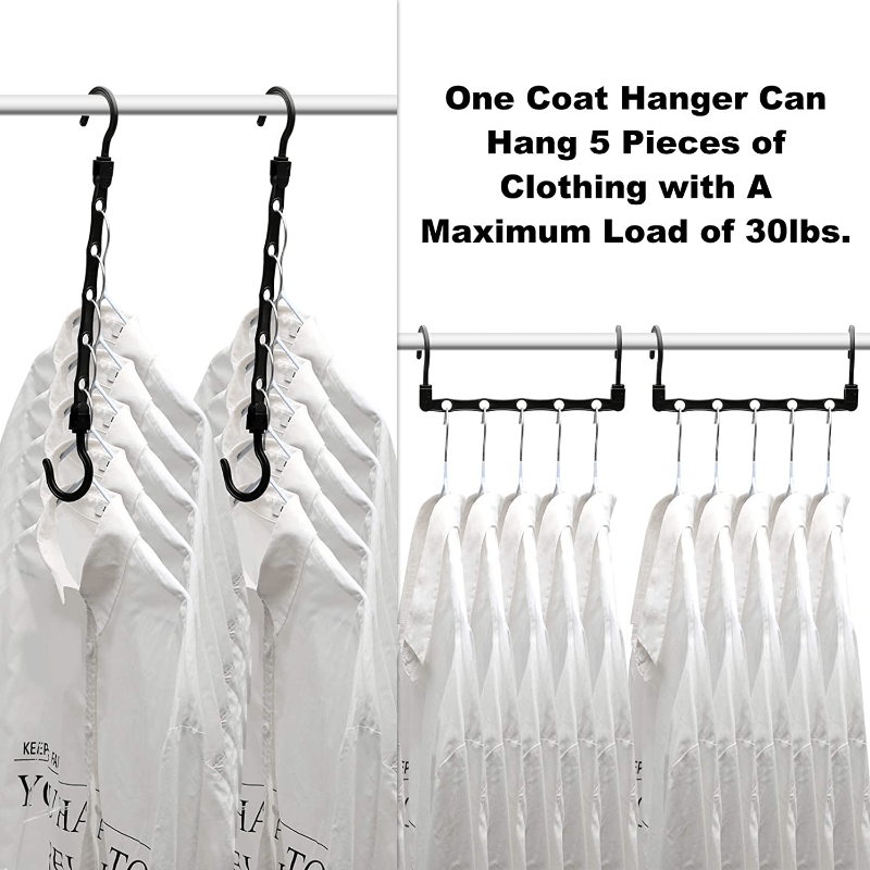 12 Pack Sturdy Closet Organizer Hanger for Heavy Clothes