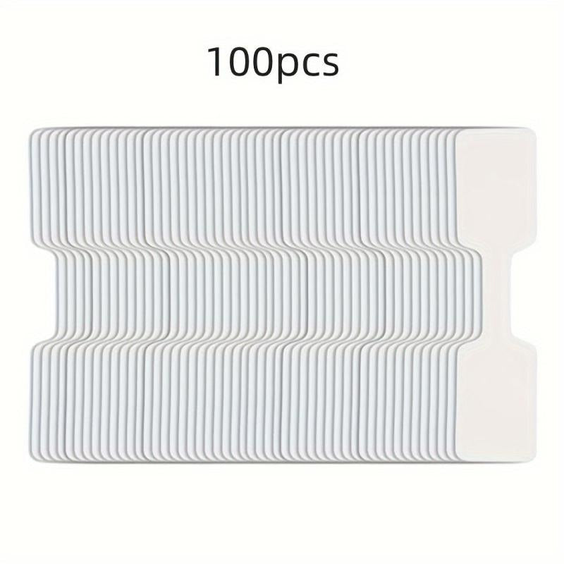 100pcs Jewelry Sticker Self-Adhesive Blank ID Sticker for Rings, Necklaces