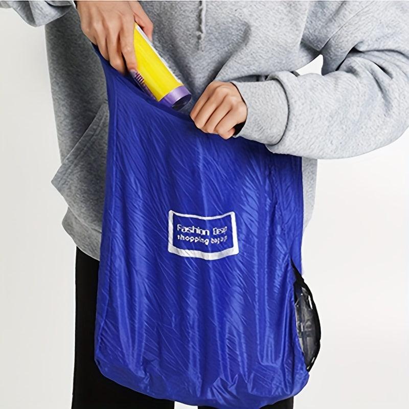 Portable Foldable Retractable Disc Shopping Bag Storage Bag