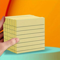 Colorful Horizontal Line Sticky Note Portable Memo Pad Self Stick Note Pads