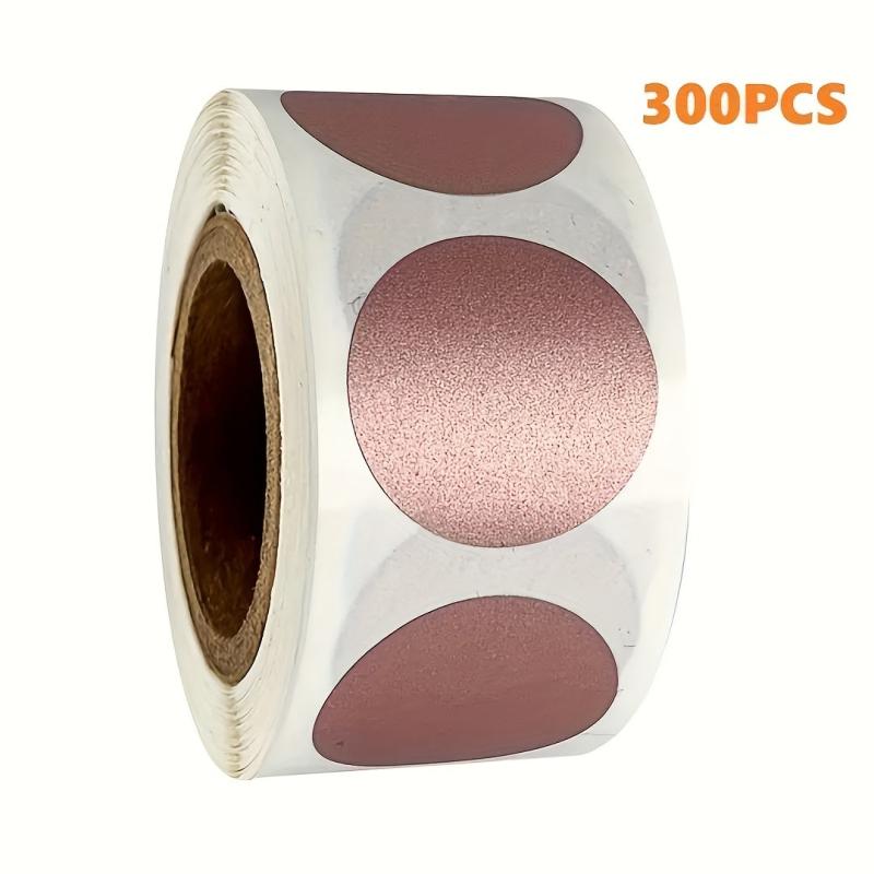 300pcs Lottery Tickets - 1 Round Label Scraped Off, 25mm Self Adhesive