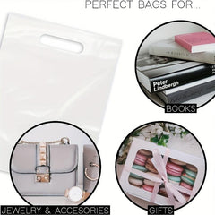 20pcs Plastic Bags Die Cut Handles 19 X 29 Merchandise Bags Retail