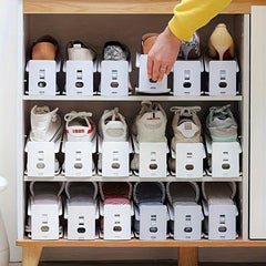 Adjustable Double Layer Shoe Rack Storage Organizer