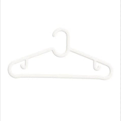 10pcs Dry Clothes Hanging Rack Plastic Hanger Dress Organizer