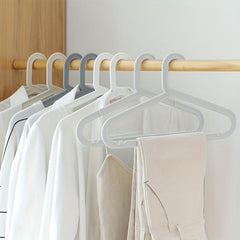5pcs Traceless Drying Clothes Hanger Plastic Clothing Store Hanger