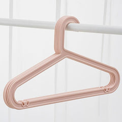 5pcs Traceless Drying Clothes Hanger Plastic Clothing Store Hanger