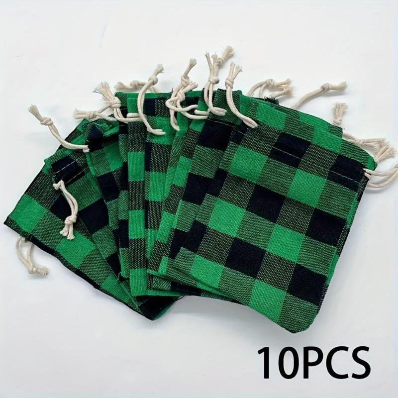 10pcs Christmas Gift Bags - Perfect for Wrapping
