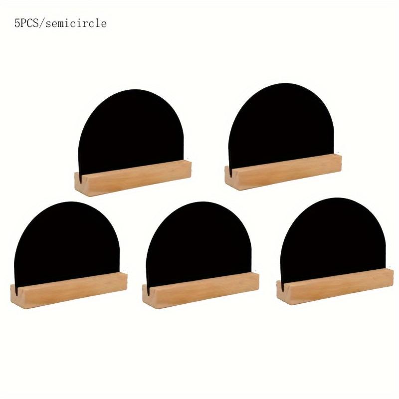 5pcs Mini Blackboard Wooden Chalk Board Party Decoration Table Display Board