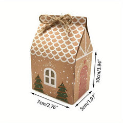 Christmas Candy Box for Small House Baking Supplies