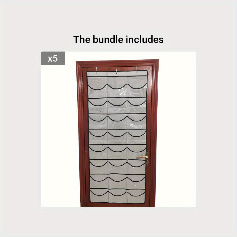 24 Pocket Over The Door Baseball Cap Storage Hanging Bag