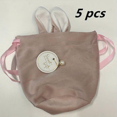 Easter Bunny Gift Bag Chocolate Gift Bag Wedding Birthday Party Jewelry Organize