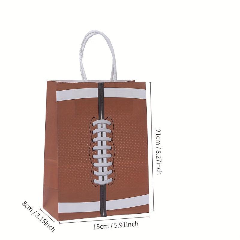 Baseball Rugby Gift Paper Bags - Pack of 2