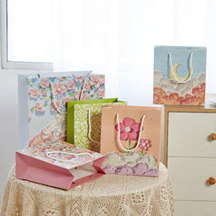 Artistic Painting Gift Bag Tote - Retail Store Boutique Supermarket