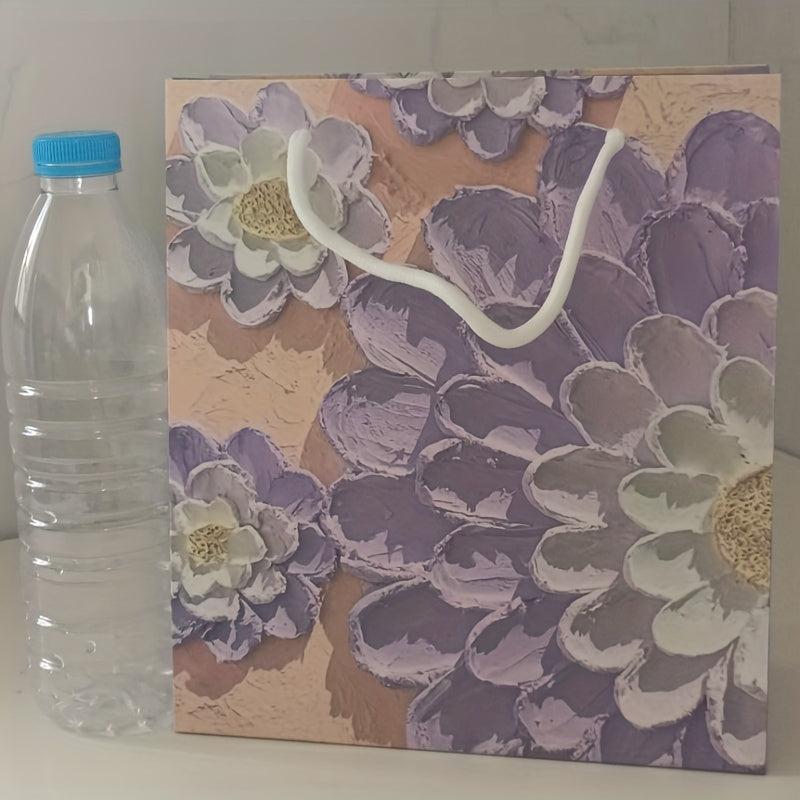 Artistic Painting Gift Bag Tote - Retail Store Boutique Supermarket